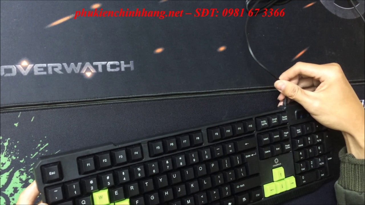 Review Bàn Phím Chơi Game Coolerplus X1