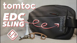 Indepth review: TomToc Minimalist EDC Sling bag