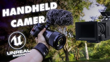 CAMERA SHAKE in Unreal Engine for Motion Graphics and Animation