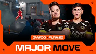 💢 Major Move || Vitality players share insights on their RMR games || 1 ep. ZywOo & flameZ.