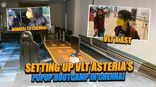 Traveling to Chennai with VLT Asteria Players for Popup Bootcamp | Eupho Vlogs