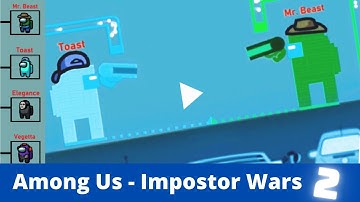 Among Us War #2 |  Algodoo Marble Race  | Algolab