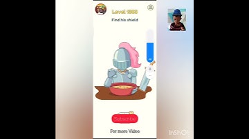 DOP 2 | Delete One Part 2 Level 1383 Find his shield #dop2 #gameplay #androidgames #shorts