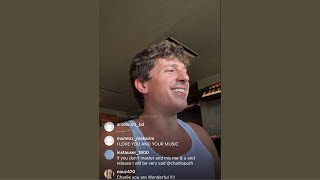 Charlie Puth Instagram Live | August 25, 2023