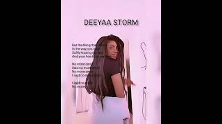 DEEYAA STORM - No More Amor (lyric visual)😍🔥