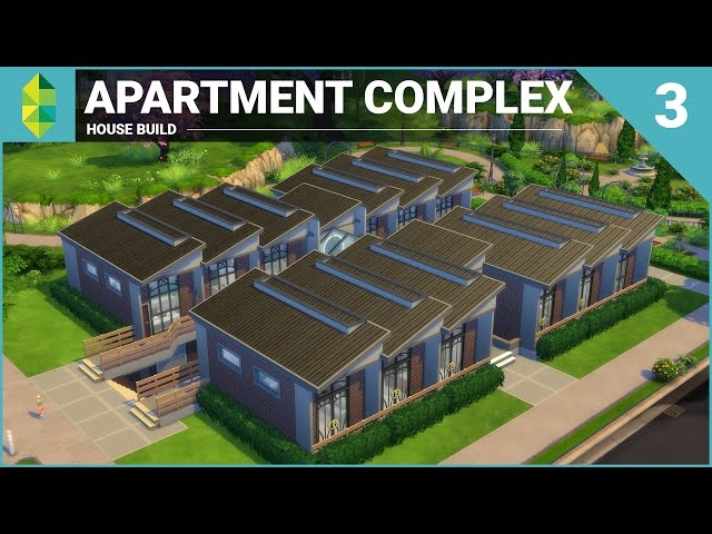 The Sims 4 House Building - Apartment Complex (Part 3)