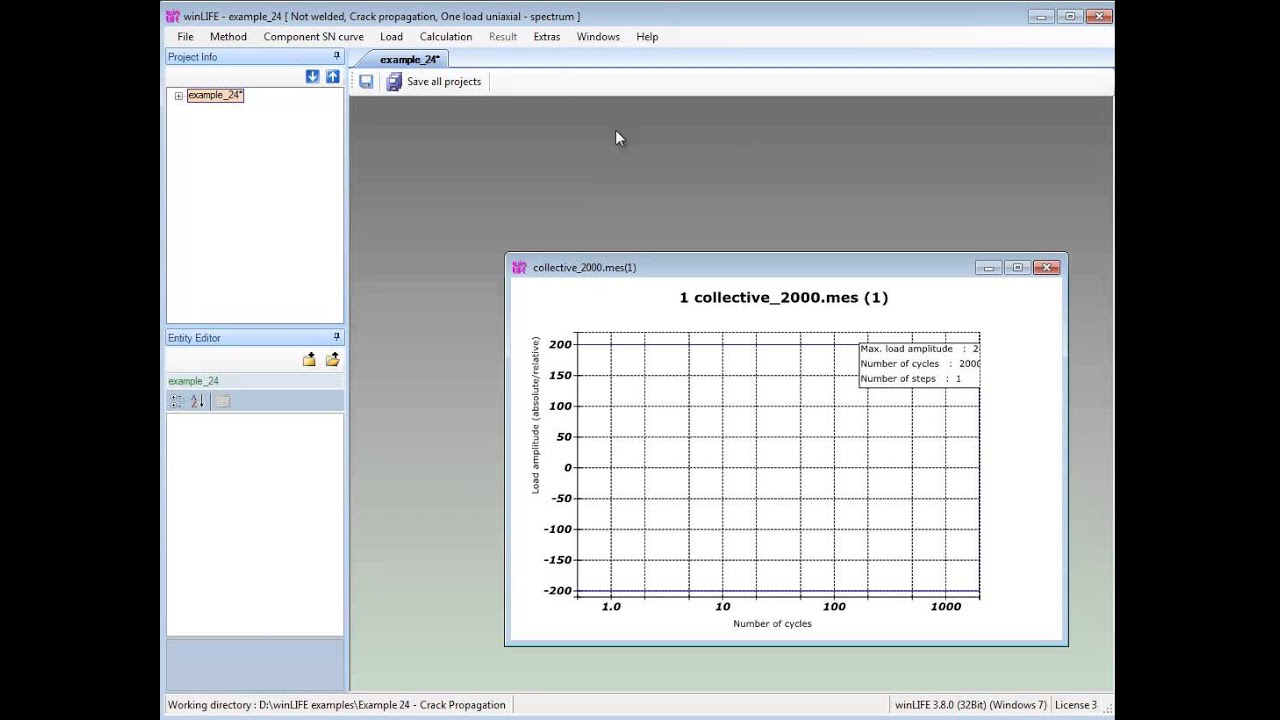 Example 24: Crack Propagation