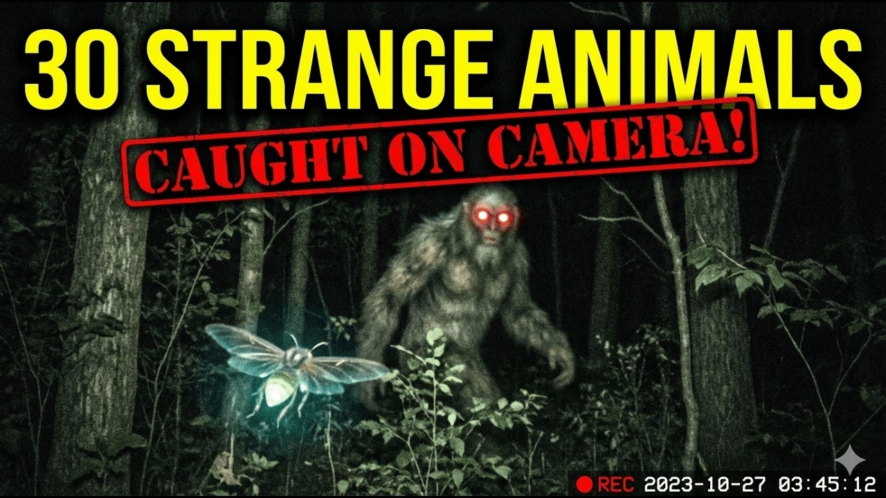 30 РЕДЧАЙШИХ животных, запечатленных на камеру, которым не должно было бы существовать!