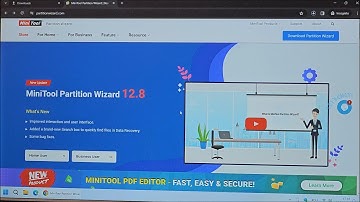 Taking a look at some options of MiniTool Partition Wizard and creating a bootable drive