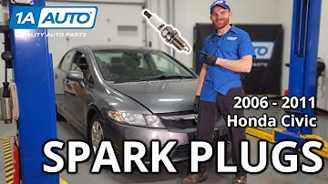 How to Replace Spark Plugs 2006-2011 Honda Civic