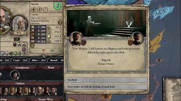 Crusader Kings 2: Game of thrones mod Feast for Crows Scenario SPOILERS!- Snow Part 30