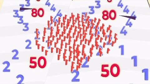 9 Minutes Satisfying And Relaxing Games - Numbers Merge Plus And Run (Lv.171-190) New record Games