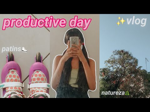 UM DIA PRODUTIVO ♡︎ rotina 5am, andei de patins & exercício