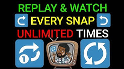 SNAPCHAT HACKS: HOW TO REPLAY & WATCH EVERY SNAP UNLIMITED TIMES IN 24 HOURS: SNAPCHAT 101 - Durasi: 6.18. 