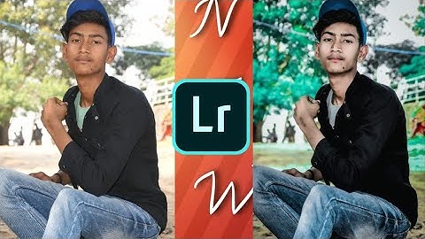 Lightroom background color change and face smooth / how to use in Lightroom photo editing