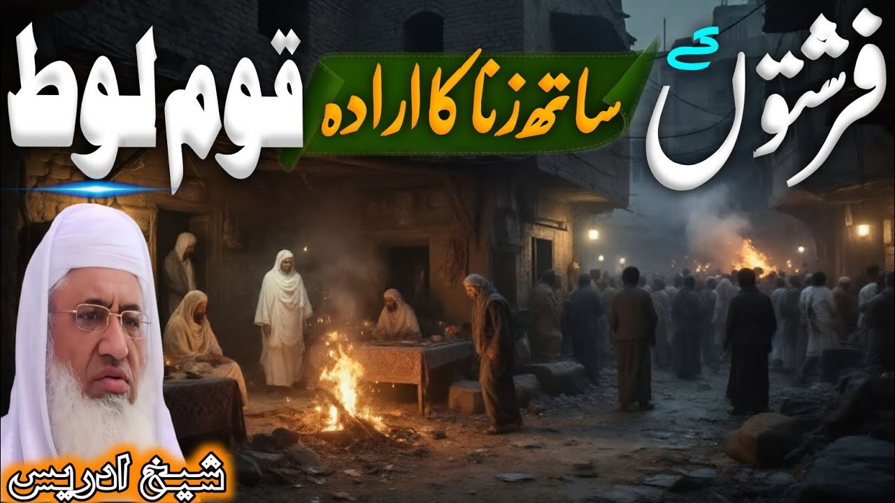 Pashto Bayan/Maulana sheikh Idrees Seb/فرشتوں کے ساتھ زنا کرنے کا ارادہ قوم لوط 