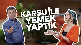 KARSU İLE YEMEK YAPTIK