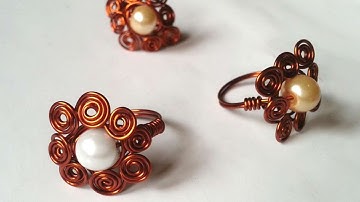 How To Create Swirl Wrapped Bead Ring - DIY Style Tutorial - Guidecentral