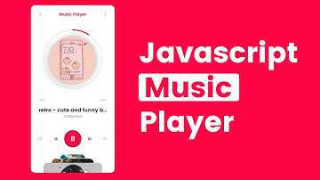 Build Music Player with HTML, CSS & JavaScript | JavaScript Modern Music Player