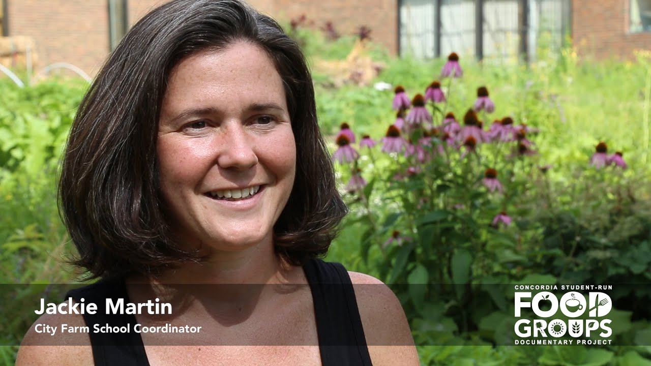 Jackie Martin on how to get involved with City Farm School concordia university jobs