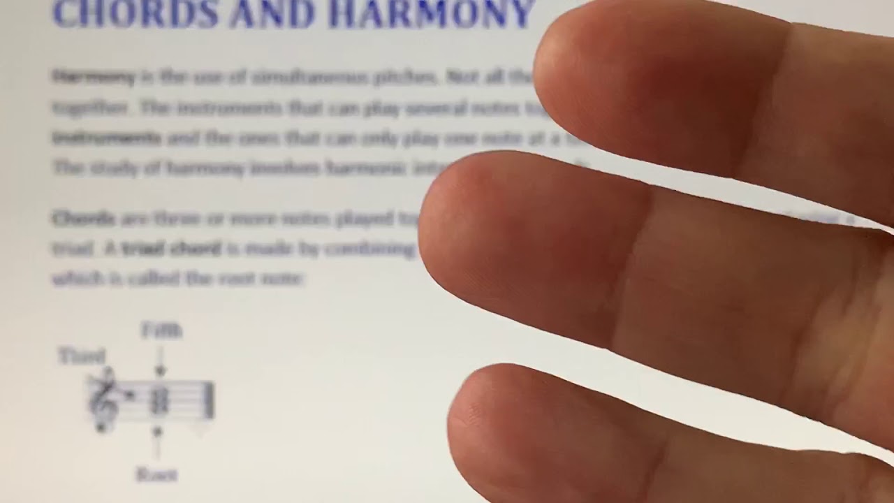 Chords - YouTube