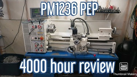 PM1236 PEP 4000 hr review @Toolmaker001
