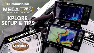 Humminbird Xplore and Mega Live 2 Setup