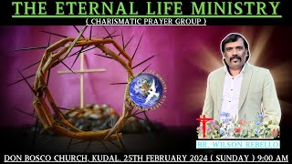 ( LIVE ) BR.WILSON KONKANI RETREAT  || 25TH FEBRUARY 2024 AT 9:00AM || DON BOSCO CHURCH KUDAL.