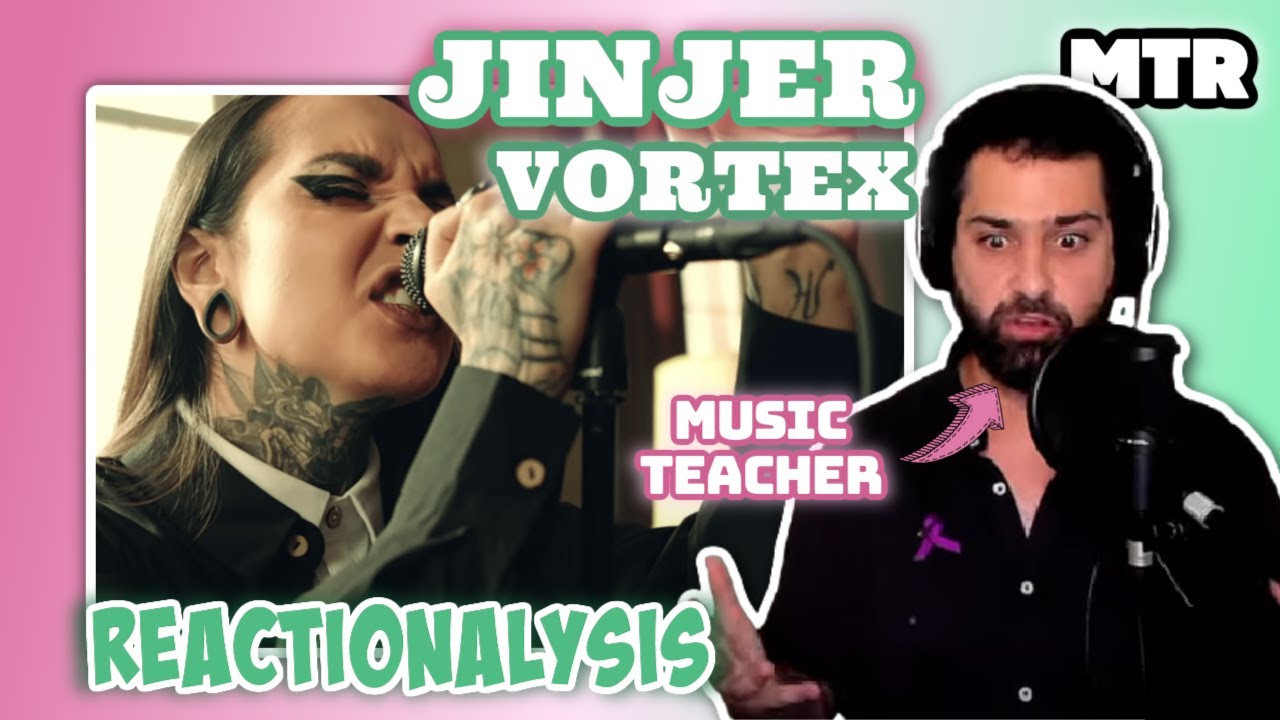 Jinjer - Vortex (Reaction) - Music Teacher Analyses 