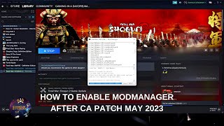 HOW TO ENABLE MOD MANAGER IN TW SHOGUN 2 AFTER PATCH MAY 2023 screenshot 4