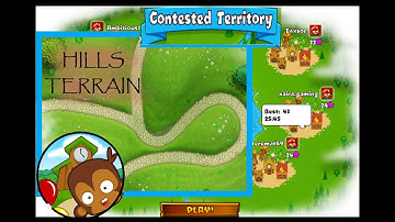 BMC - Contested Territory on Hills Terrain (No Banana Farm needed - No 4 upgrades - Lazy way )