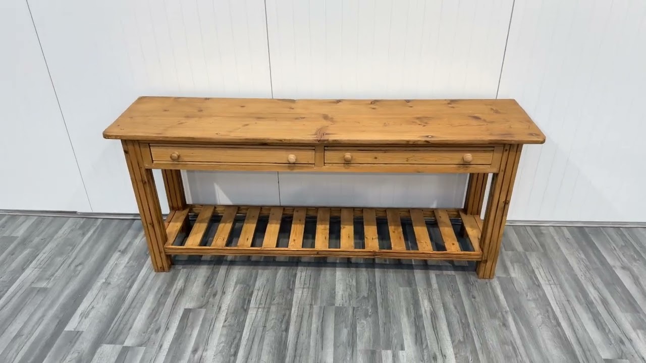 Pine console / hall / kitchen table