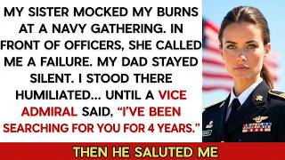 My Sister Mocked My Burns At A Navy Gathering — Until A Vice Admiral Revealed How I Protected His...
