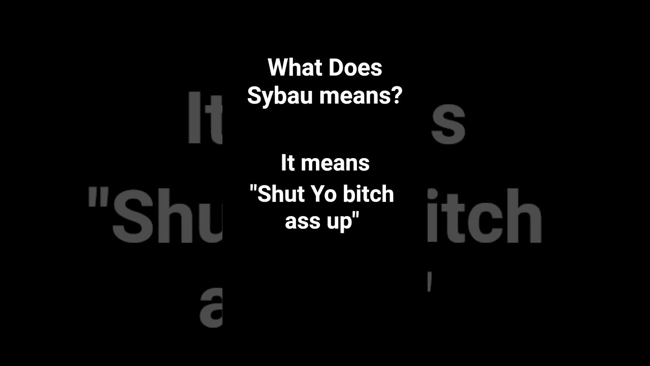 What Does Sybau Means Memes