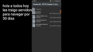 30 días de Internet HTTP CUSTOM y una para juegos online