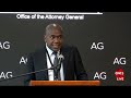 AG Press Conference on SoE