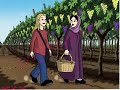 سكتش درس زيارة الى مدينه العنب الصف الثالث لغتنا الجميله