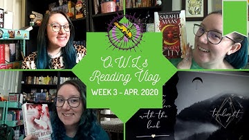 Reading over 1000 pages + DNFing a popular book | O.W.L.s Magical Readathon Vlog: Week 3