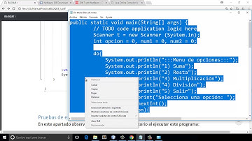 Tutorial Java Operaciones Básicas