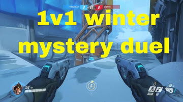 1v1 Overwatch mystery duel (+ opening 2 mystery winter loot box) - Overwatch