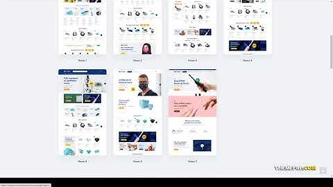MyMedi - eCommerce vue Template doctor nuxtjs Easy Create Website