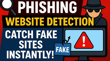 🕵️‍♂️ Phishing Website Detector | Catch Fake Sites Before They Catch You! 🔥