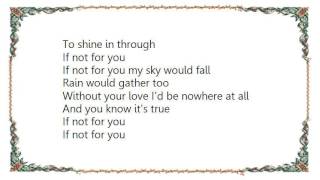 Bryan Ferry - If Not for You Lyrics