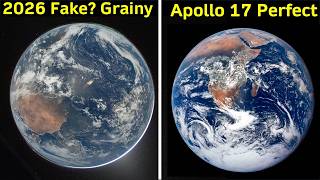 Why Artemis II Earth Photos Looks "Fake" Compared to Apollo