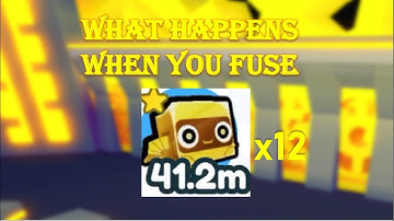 What happens when you fuse 12 golden robots? Pet Simulator X