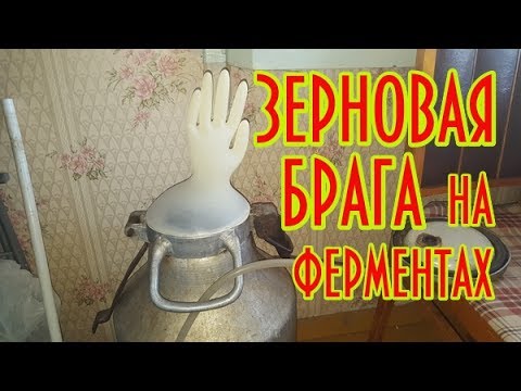 Зерновая(ячневая) брага на ферментах-*Х*О*С* !