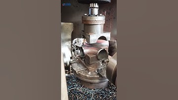 The video shows the 90-degree stainless steel elbows being produced by Metleader;   #fittings