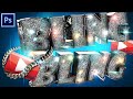 Adobe Photoshop CS6 CC Diamond Text Effects Tutorial Graphic Designs Flyers Logos & Mixtape Covers