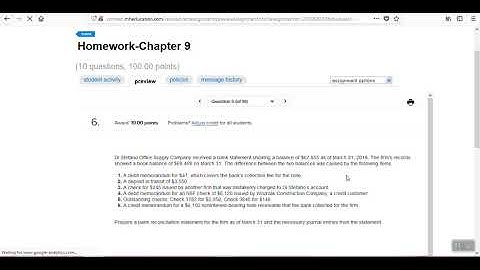 SCC ACC 120 Chapter 9 Examples