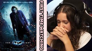 crying over THE DARK KNIGHT (2008)  ☾ MOVIE REACTION  FIRST TIME WATCHING!